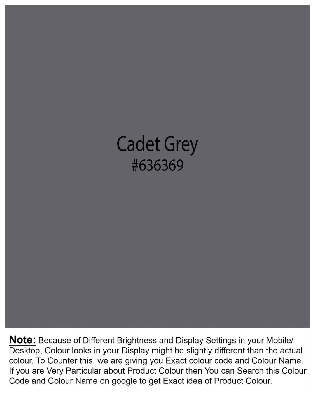 CB-COLEBROOK Men Regular Fit Solid Spread Collar Casual Shirt (X-Large, Cadet Grey)