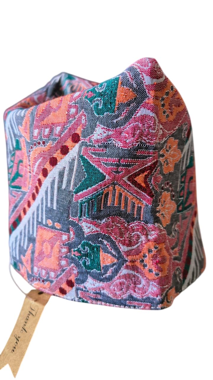 Designer Nepali Dhaka topi, Nepali/Dhaka Cap, Nepal Cap3 (Standard, 1, S)
