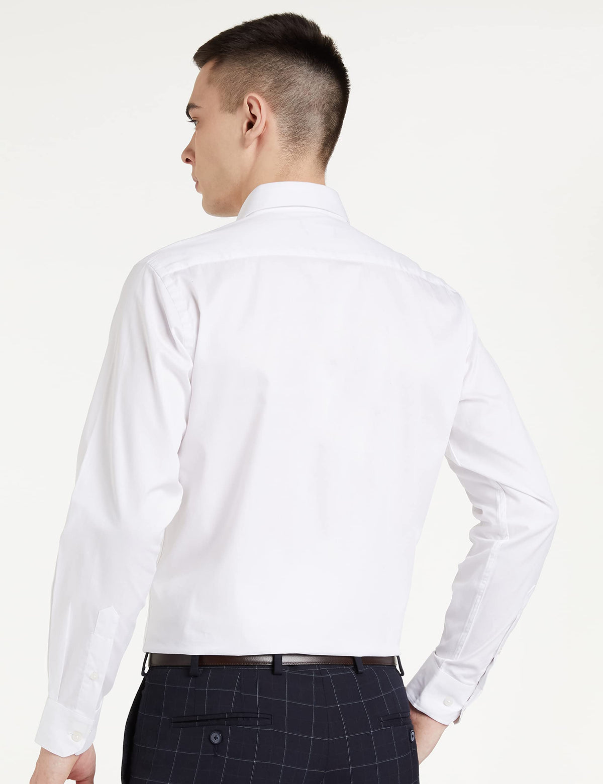 Amazon Brand - Symbol Men's Solid Regular Fit Full Sleeve Cotton Formal Shirt (SS20-SYM-FS-01_EPP-1A_White_42)