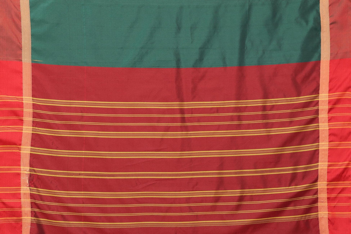 VJ Fashion Women Solid Kerala Silk Blend Saree With Blouse Piece_freesize